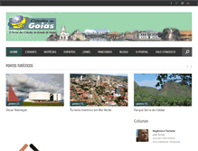 Tablet Screenshot of cidadesdegoias.com.br